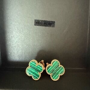 Designer inspired earrings 💚💚💚